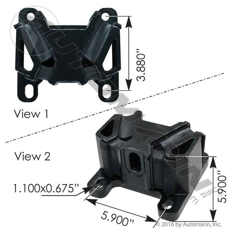 Peterbilt Mount Rear