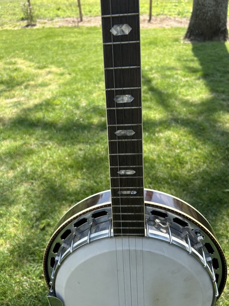 1970s Iida Five String Banjo Made In Japan