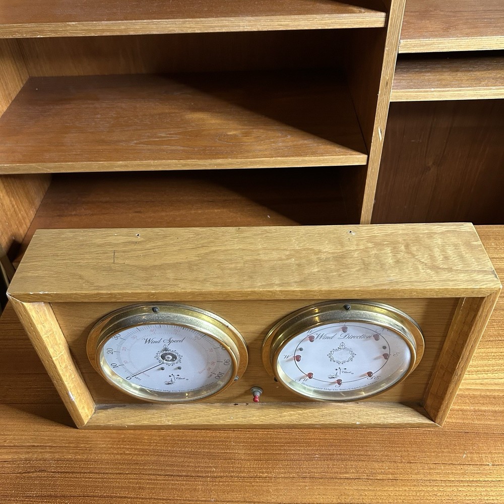 Vintage Downeaster Wind Speed & Direction Classic Weather Instrument Untested