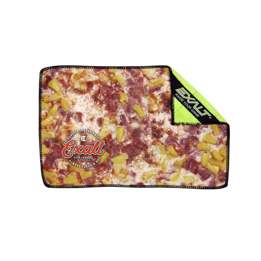 Exalt Paintball Microfiber Goggle Cloth - Player Size - Hawaiian Pizza