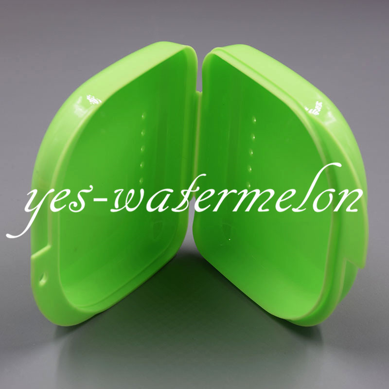 10x Dental Plastic Denture Retainer Storage Box Mouthguard Brace False Container
