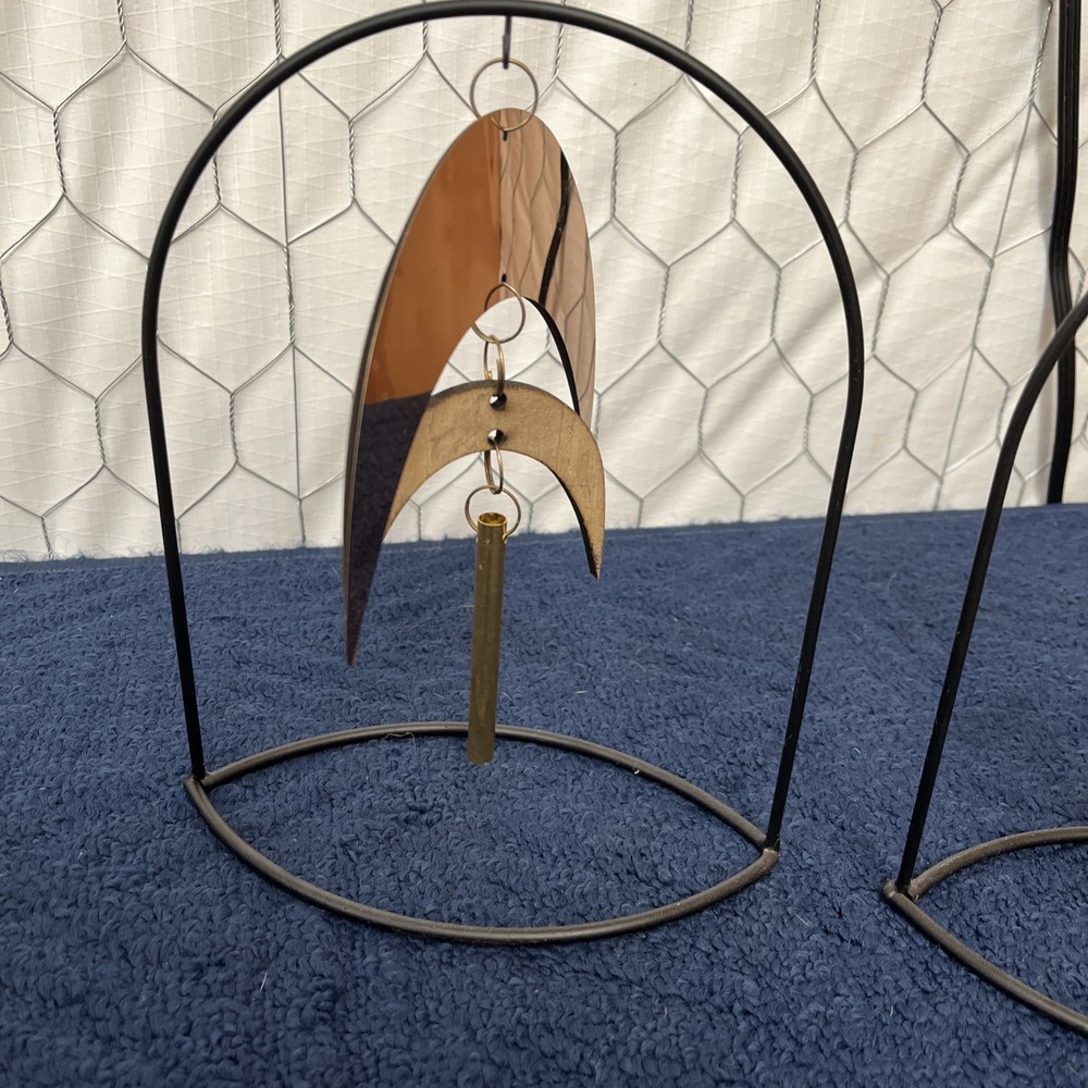 Arch Metal Hanging Chime Decorative Object 9”