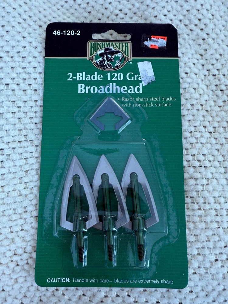 Bushmaster 2 Blade Broadheads