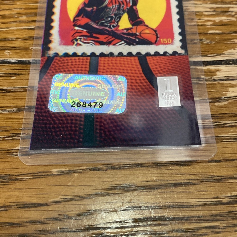 Mjordan Art Card With Silver