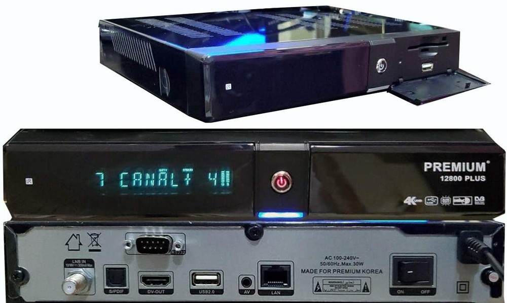 Premium 12800 Plus 4K Satellite Receiver