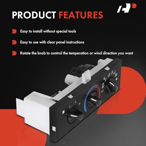 A/C Heater Climate Control Panel Module Compatible with Dodge Ram 1500 2500