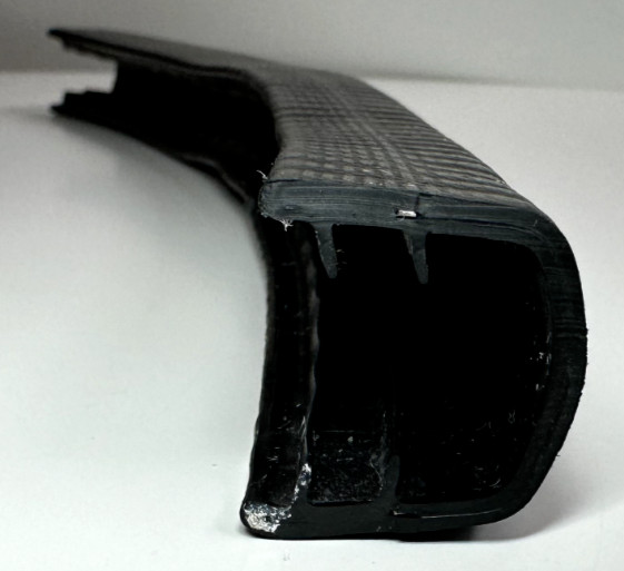 MAXPRO Skateboard Deck Edge Guard / Protector, Durable Black Rubber Cover