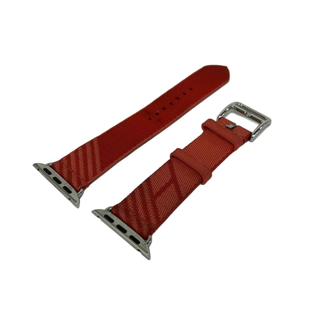 HERMES Jumping Simple Tool Red Light Pink Nylon Accessory