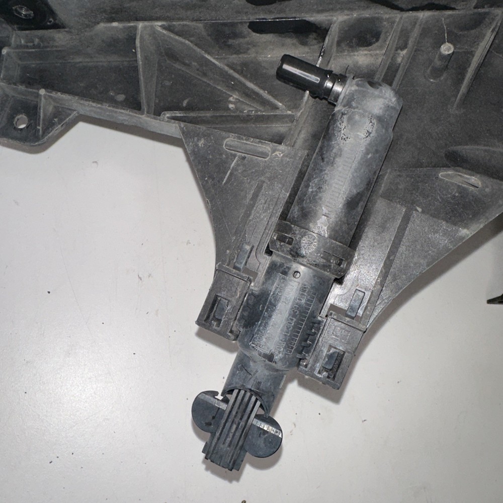 09-12 BMW F01 7-Series Front Left Headlight Support Mount Bracket Assembly OEM