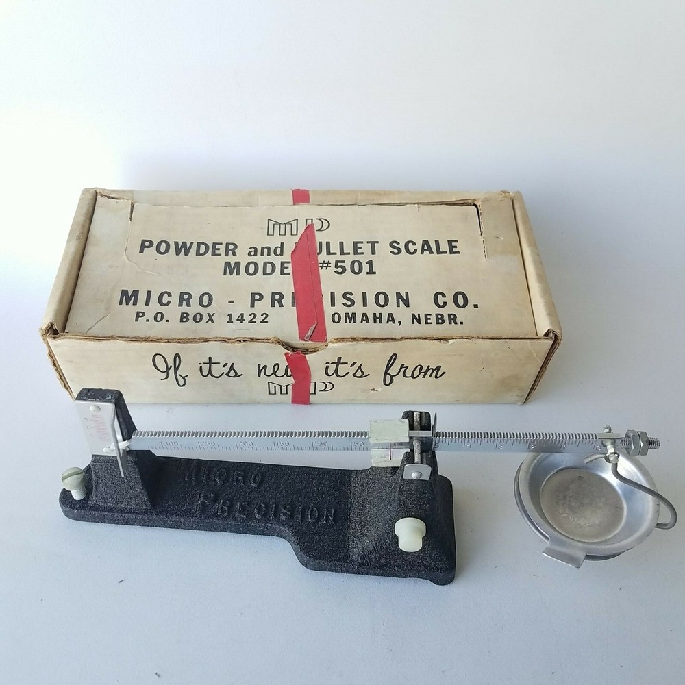Micro-Precision Powder And Bullet Scale Model #501