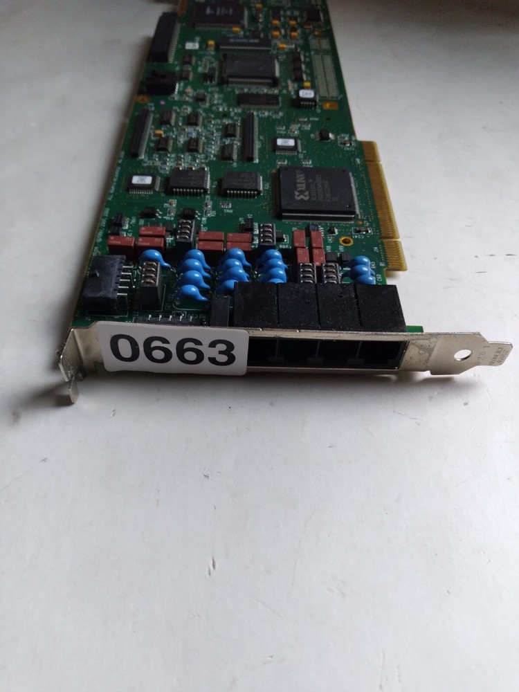 Dialogic Natural Micro Systems NMS AG2000 5593 4-Port Voice Processing Board