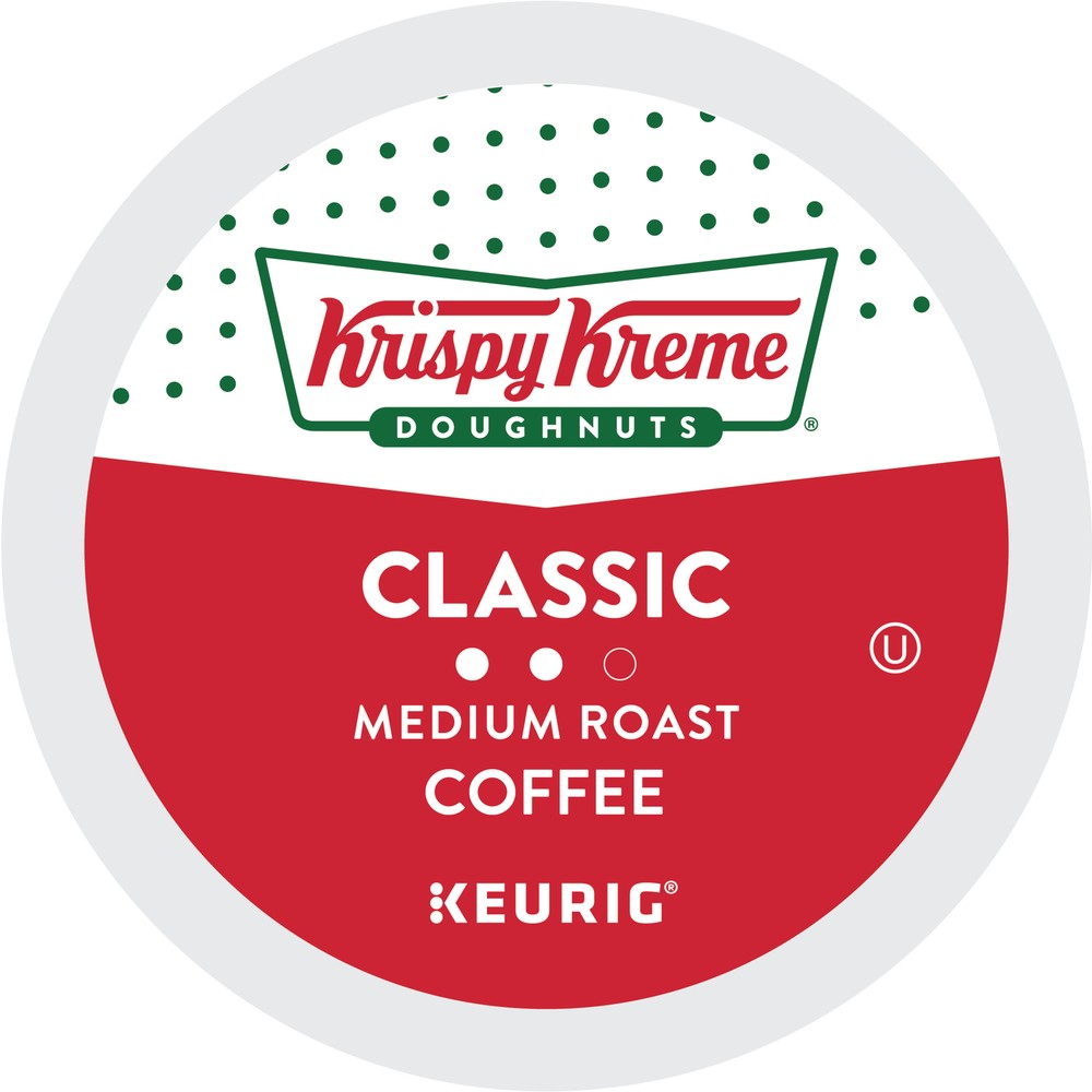 Krispy Kreme Doughnuts, Classic, K-Cup Pods, Medium Roast Coffee, 48 Count