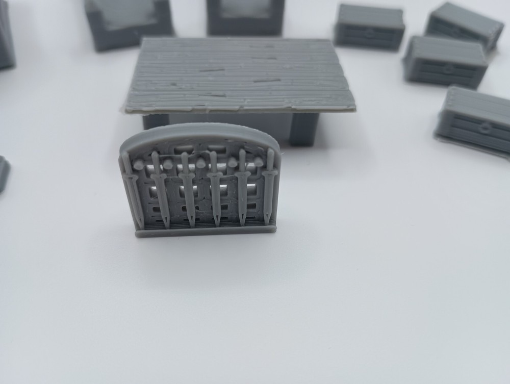 3D Printed Bunkhouse Prop Set (28mm-32mm Scale)