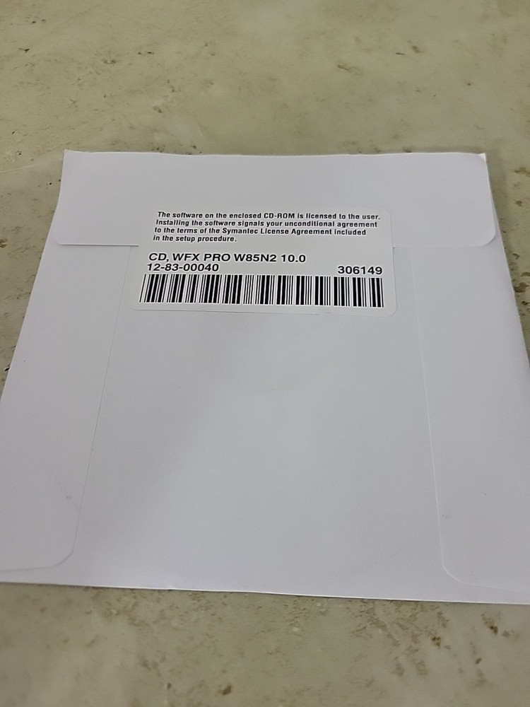 SYMANTEC WinFax Pro VERSION 10 Windows 2000 NT 98 95