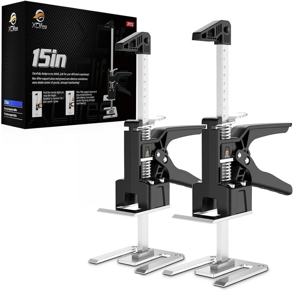 Adjustable Height Lifting Device for Construction and Home Improvement Projects