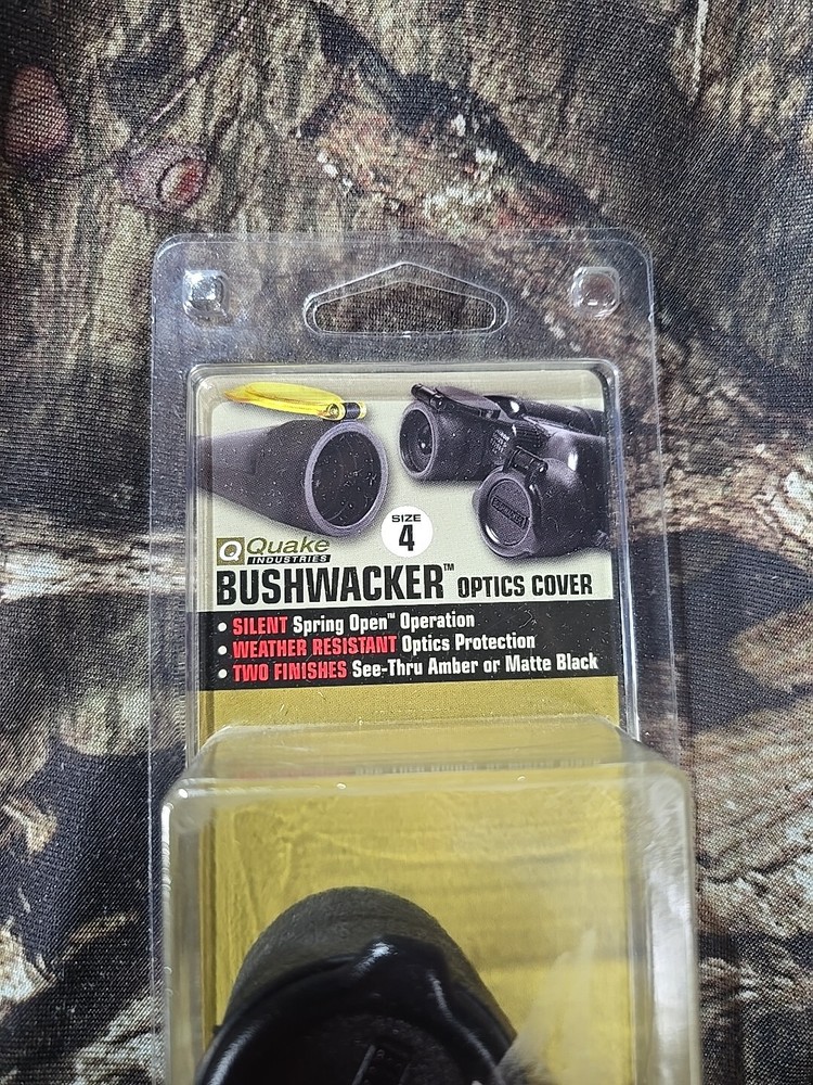 BUSHWACKER OPTICS COVER - SIZE 4 - SPRING OPEN OPERATION - NEW IN PACKAGE