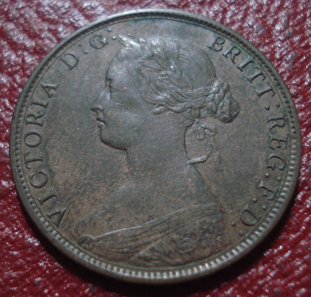 1861 NOVA SCOTIA LARGE CENT IN VF-EF CONDITION