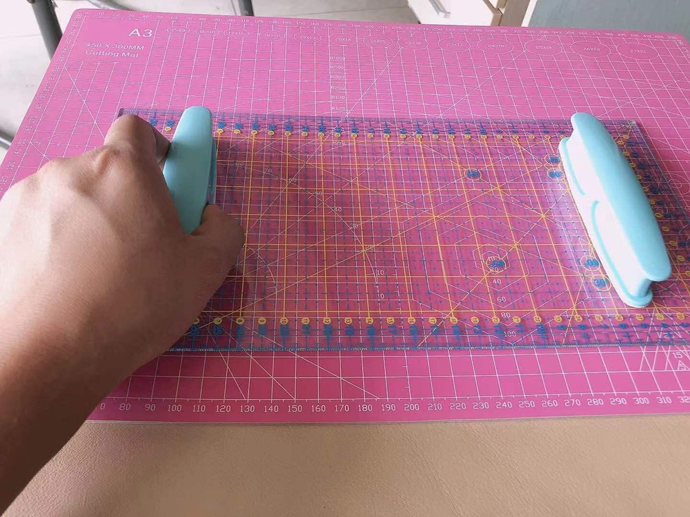DIY Sewing Tools Ruler Handle Ruler Grip for Quilting Patchwork Ruler
