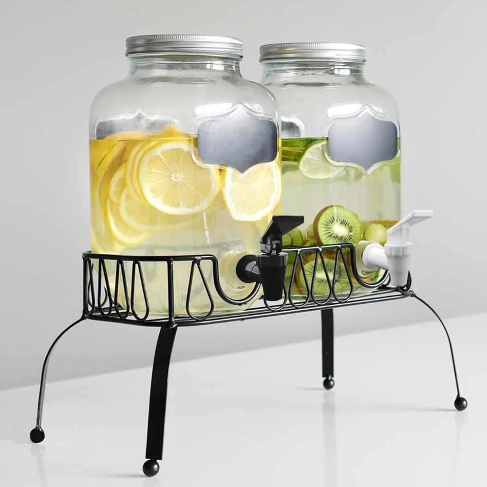 4 Pack Replacement Cooler Faucet Water Dispenser Tap Plastic Spigot for Beverage