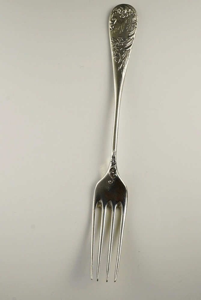 Silver Spoon Stamped 800 FORK AND SPOON SET