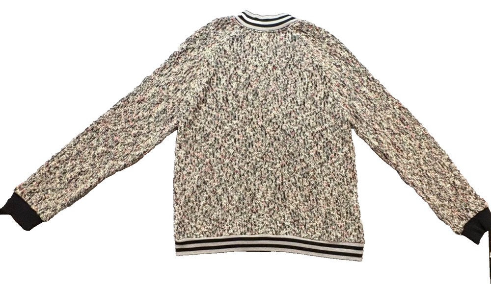 BKE by Buckle Cardigan Jacket XL Multicolor Knit Pattern Button Front Boho Retro