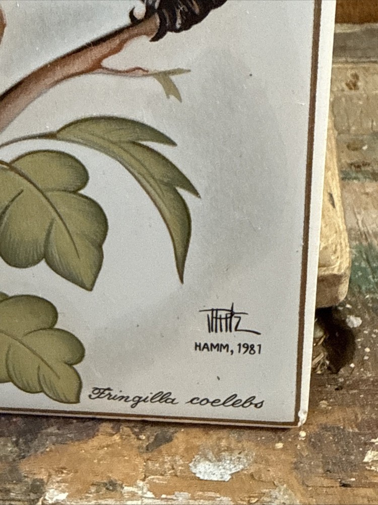 Finch Tile, Hamm 1981, Germany