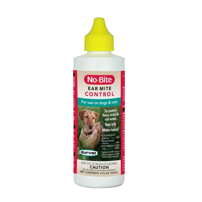 Durvet No-Bite Ear Mite Control Flea & Tick