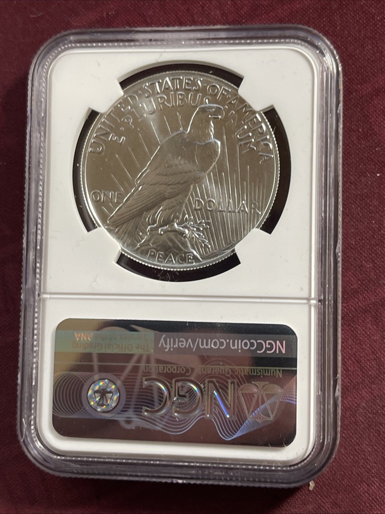 2021 Peace 1$ High Relief MS70 Early Released