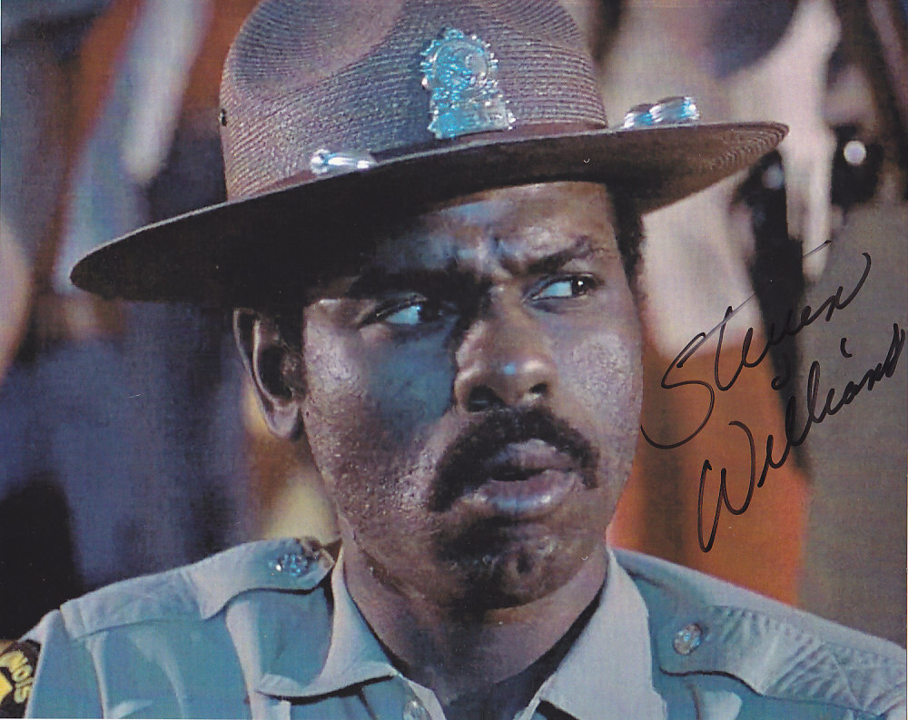 Steven Williams signed photo