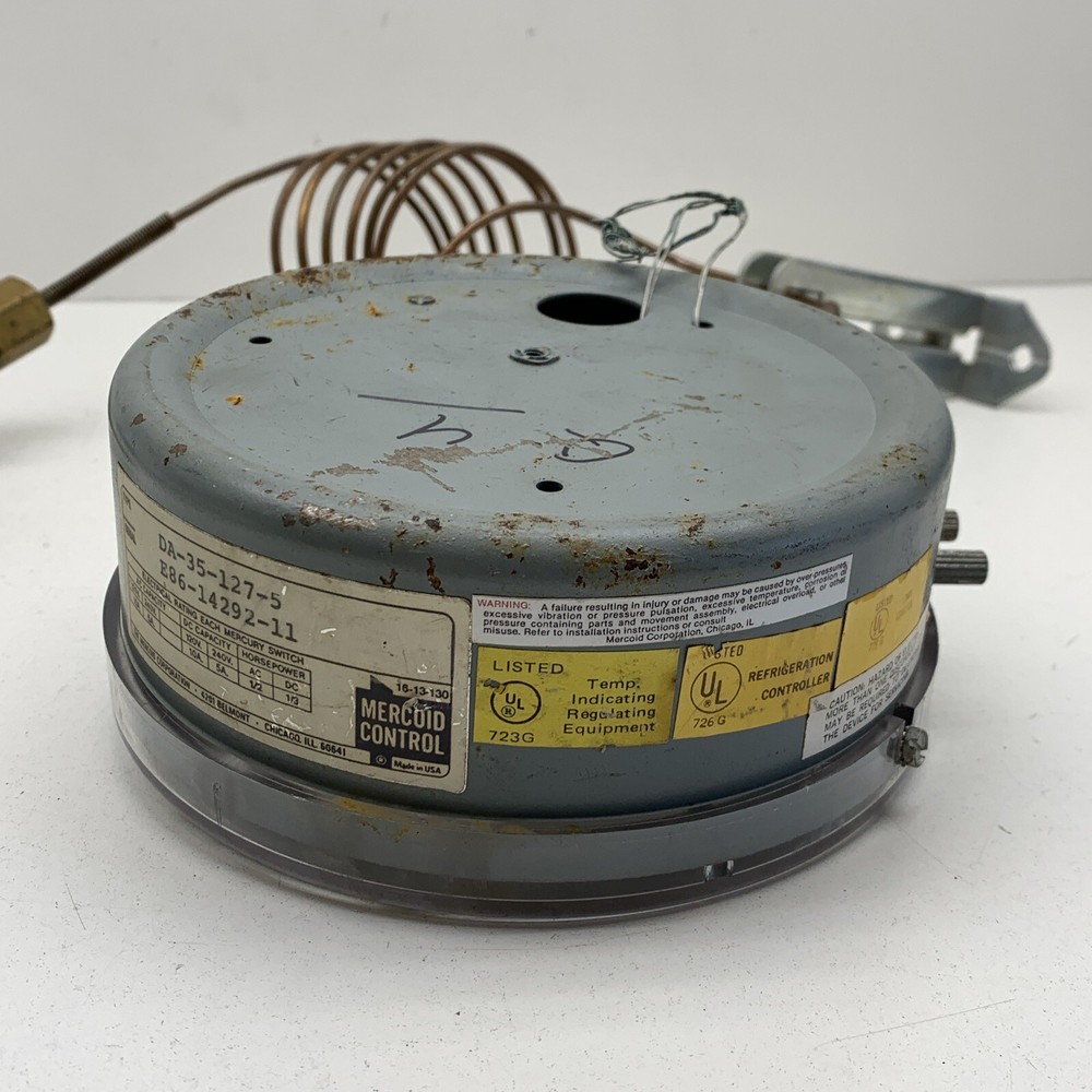 Mercoid Control DA-35-127-5 Refrigeration Pressure Switch Control