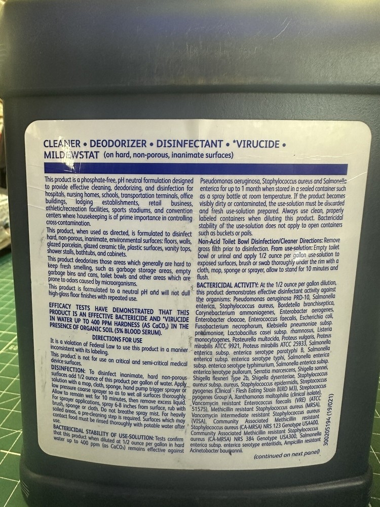 2-Diversey Crew Restroom Cleaner
