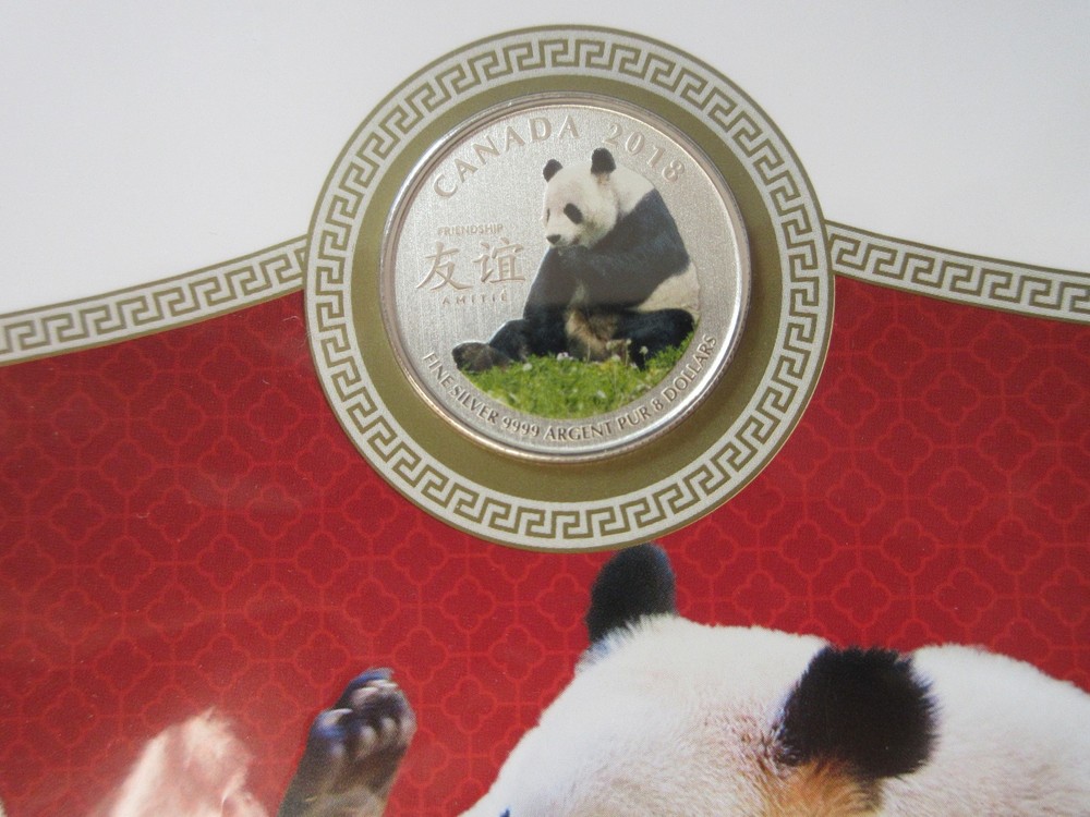 2018 Canada Panda Silver Coin Mint Gift Set (RJ)