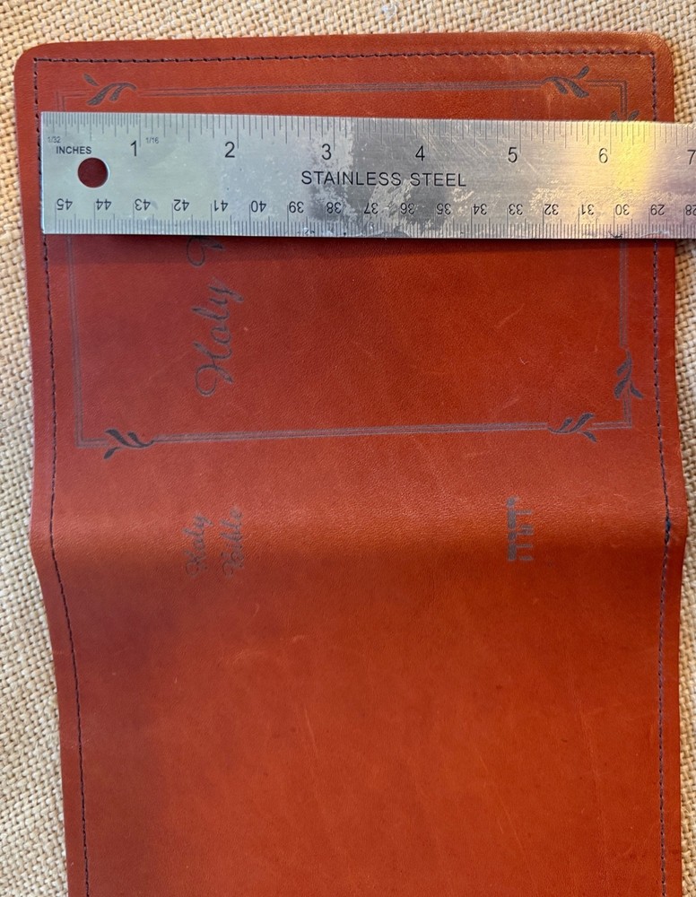Genuine Leather Bible Cover