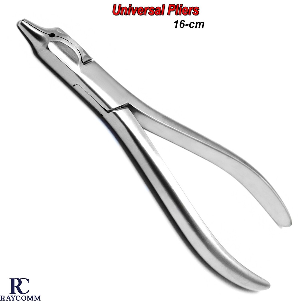 Universal Pliers 16-cm Used for Bending Wire Forming Loop Toothed Braces Tools