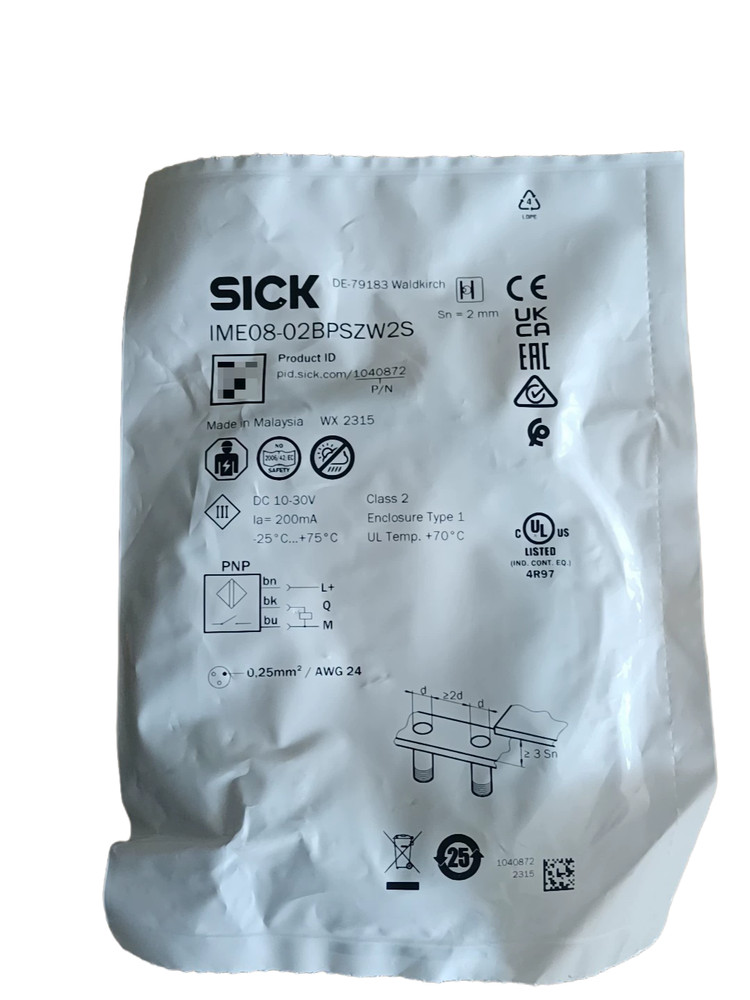 1pcs SICK IME08-02BPSZW2S 1040872 Proximity Sensor