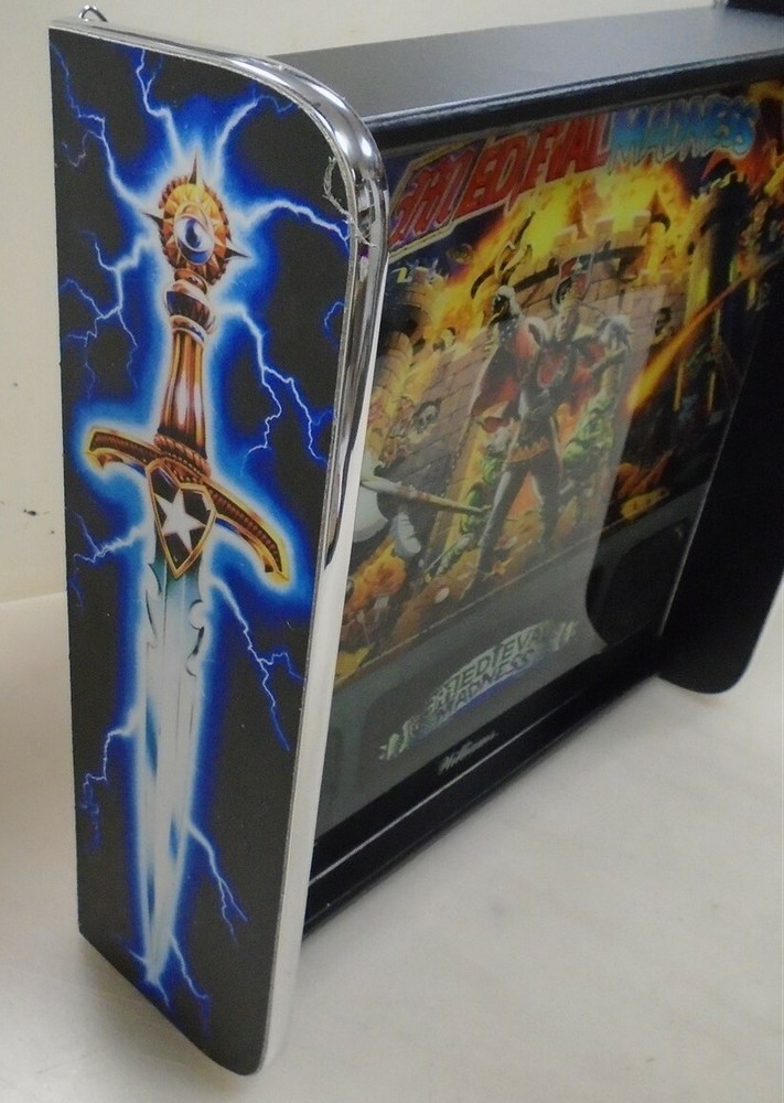 Williams Medieval Madness Pinball Head LED Display light box