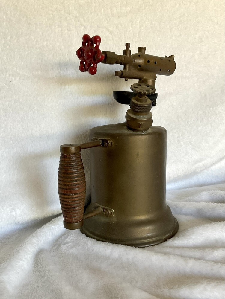 vintage blow torch brass