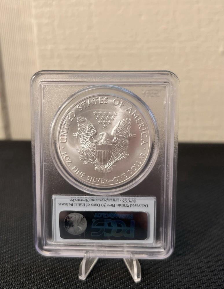 2012-S Silver Eagle Struck at San Francisco First Strike PCGS MS 69