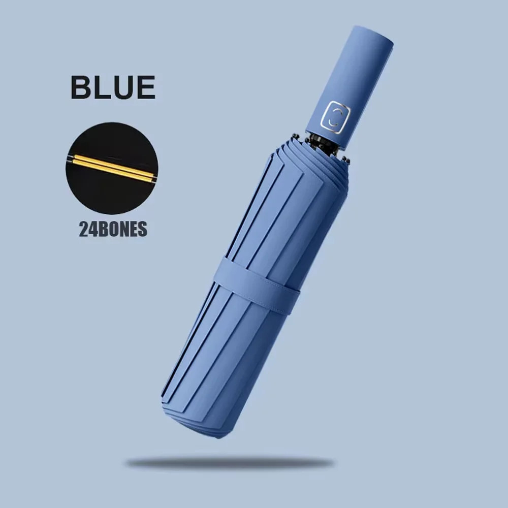 Folding Umbrella Fully Automatic Double Bone SPF 50 UV Protection Rain