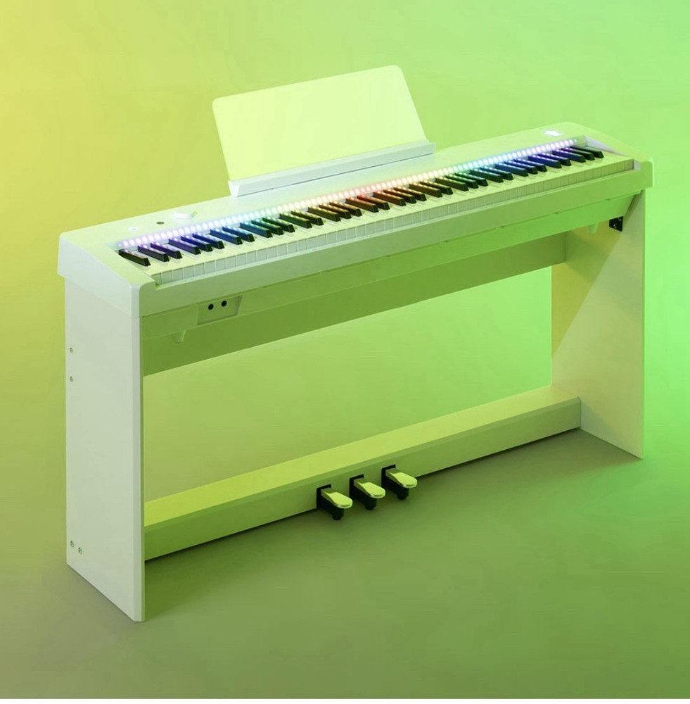 Samick K-POP KPOP Stage LED Light Up Digital Piano SP-E88 Electronic Keyboard