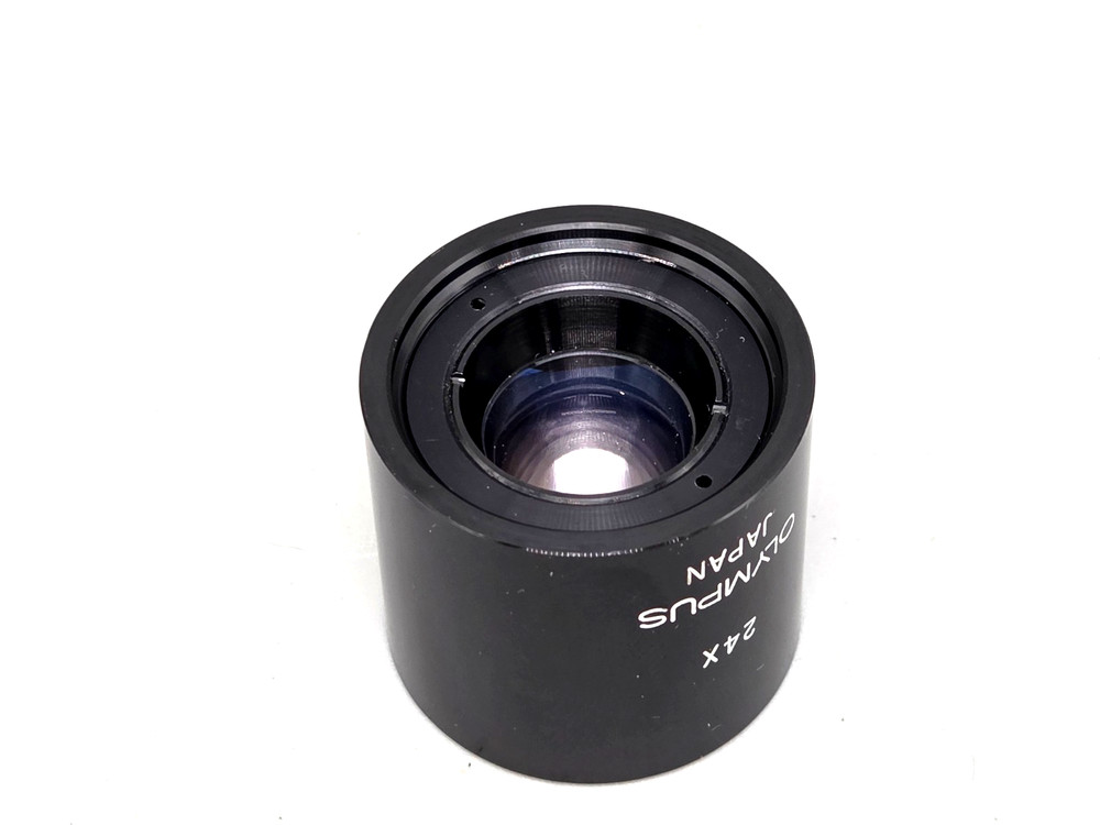 Olympus 24x Microscope Objectivem 35x31.5mm