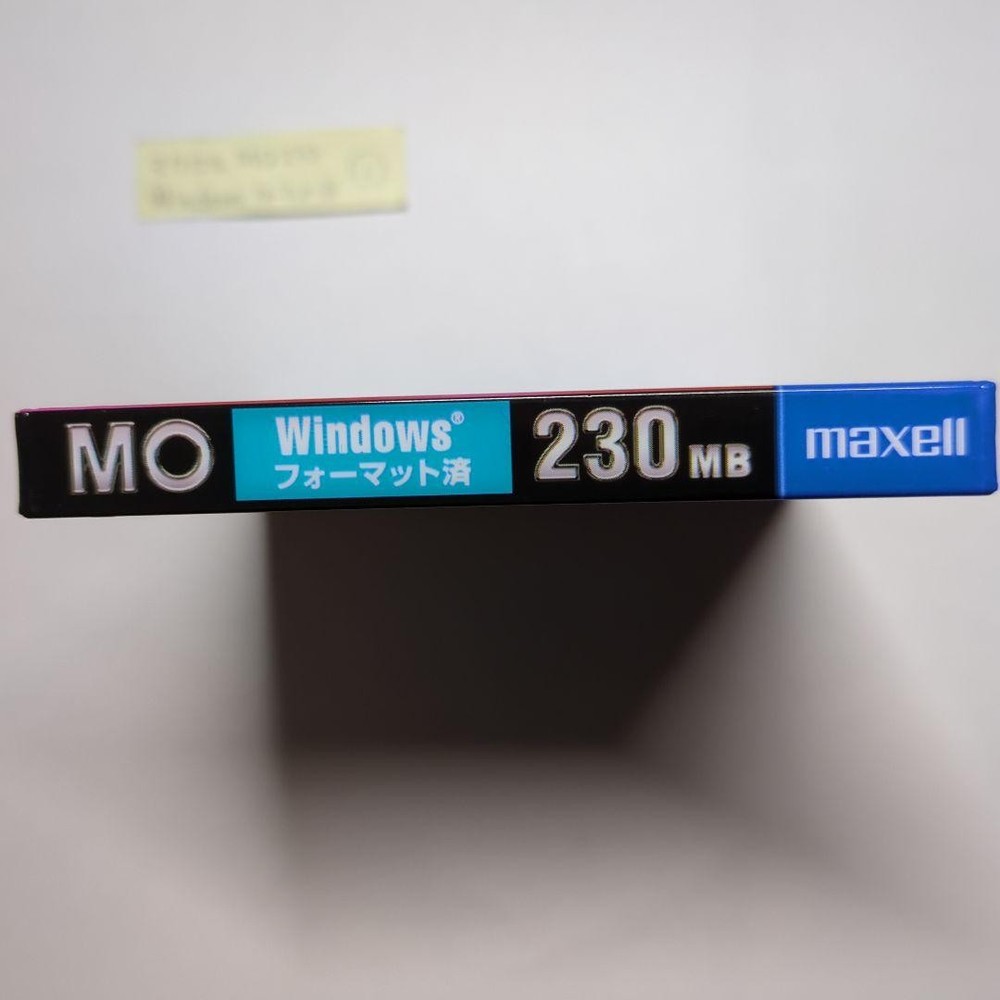 Maxell 230MB MO Disk Windows Formatted MA-M230.WIN.B1P Unopened
