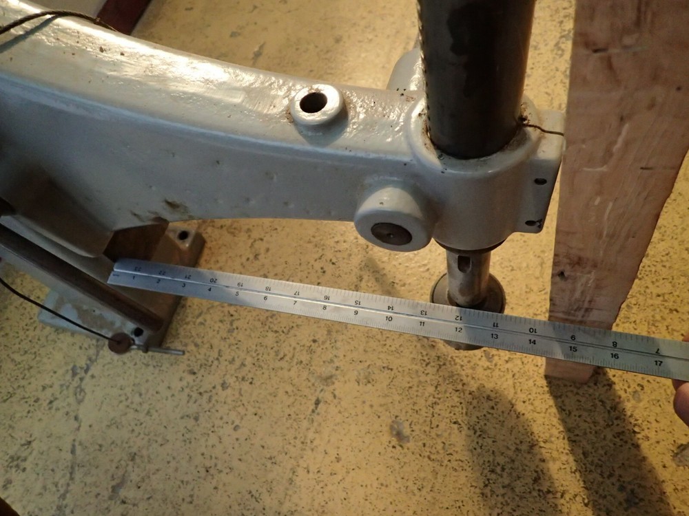 24" Precision Ground Dovetail Column Sensitive Drill Press Head: 12" Deep Throat