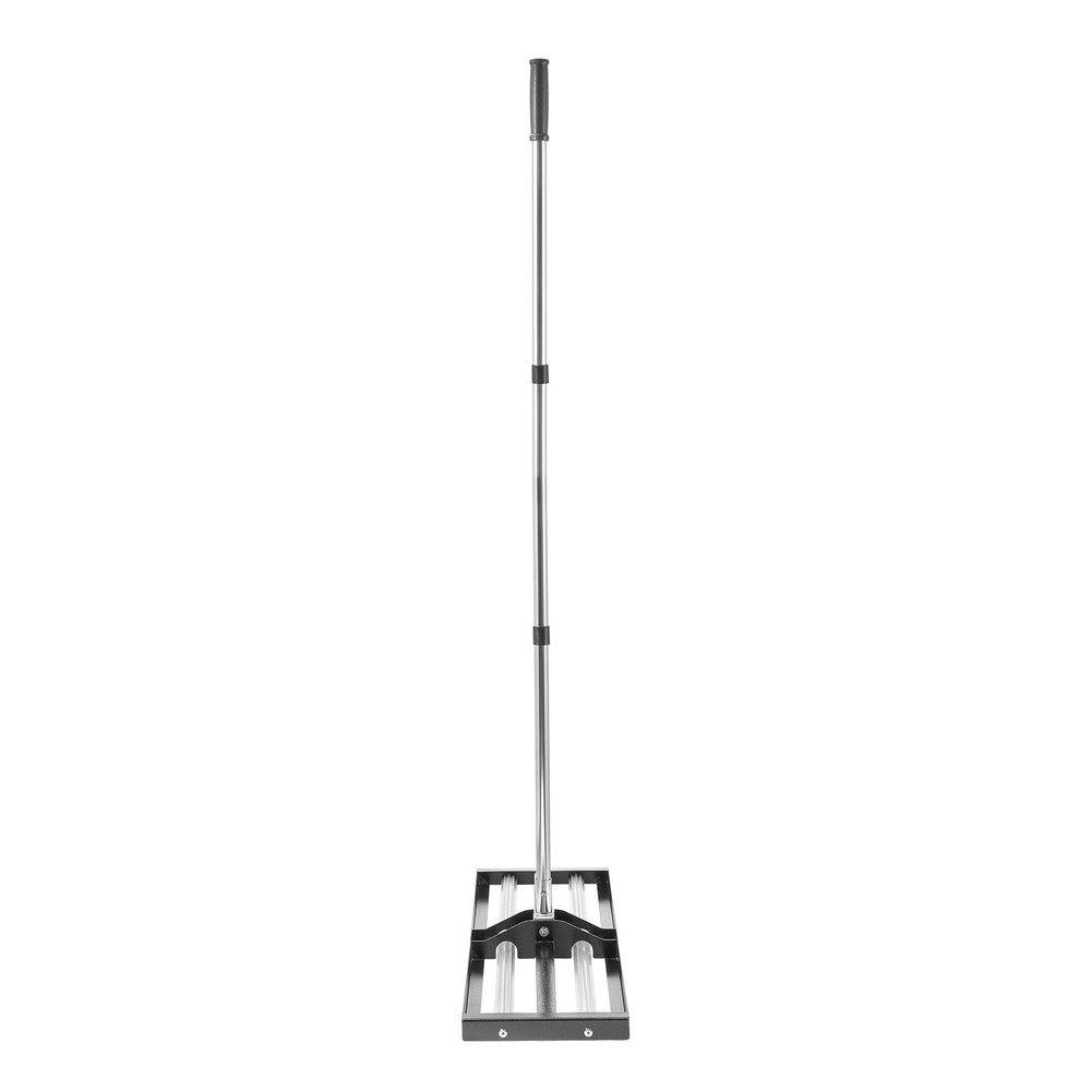 30"x10" Soil Leveling Rake 83" Adjustable Handle Yard Lawn Leveler Tool