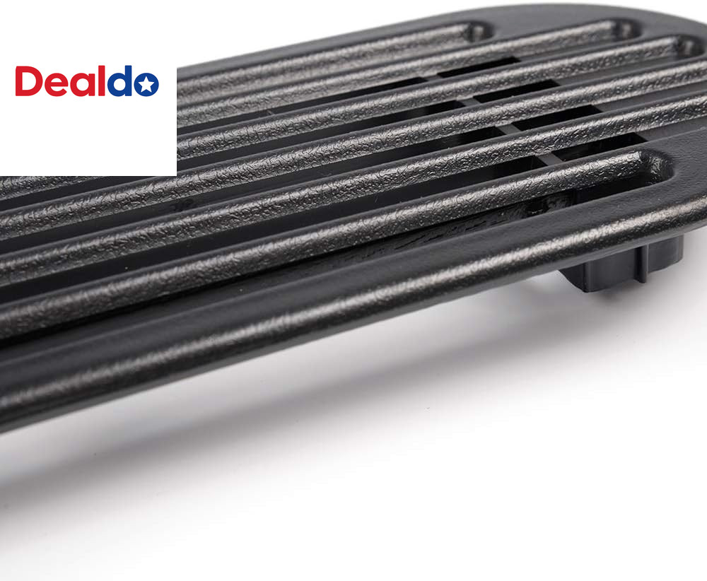 Graphite Dash Defrost Vent Cover Grille Panel Black Compatible with Chevy Blazer