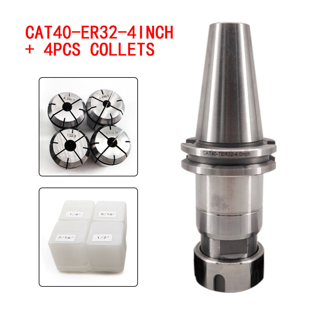 ER32 Precision Collet Chuck Floating Tap Tapping Holder Assembly For CNC CAT40
