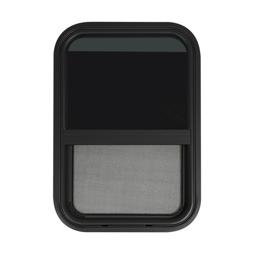 RV Window Slide Window Clip-on Mounting Rectangular Vertical Venting Window