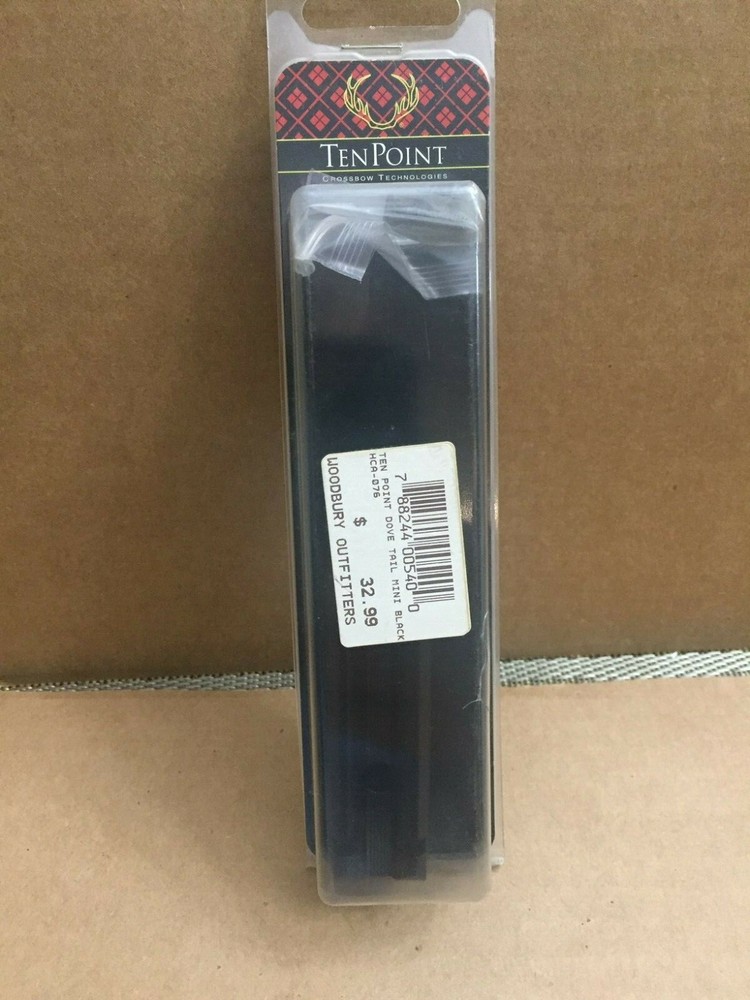 Ten Point Crossbows Mini Dovetail Fixed Scope Mount Base HCA-076