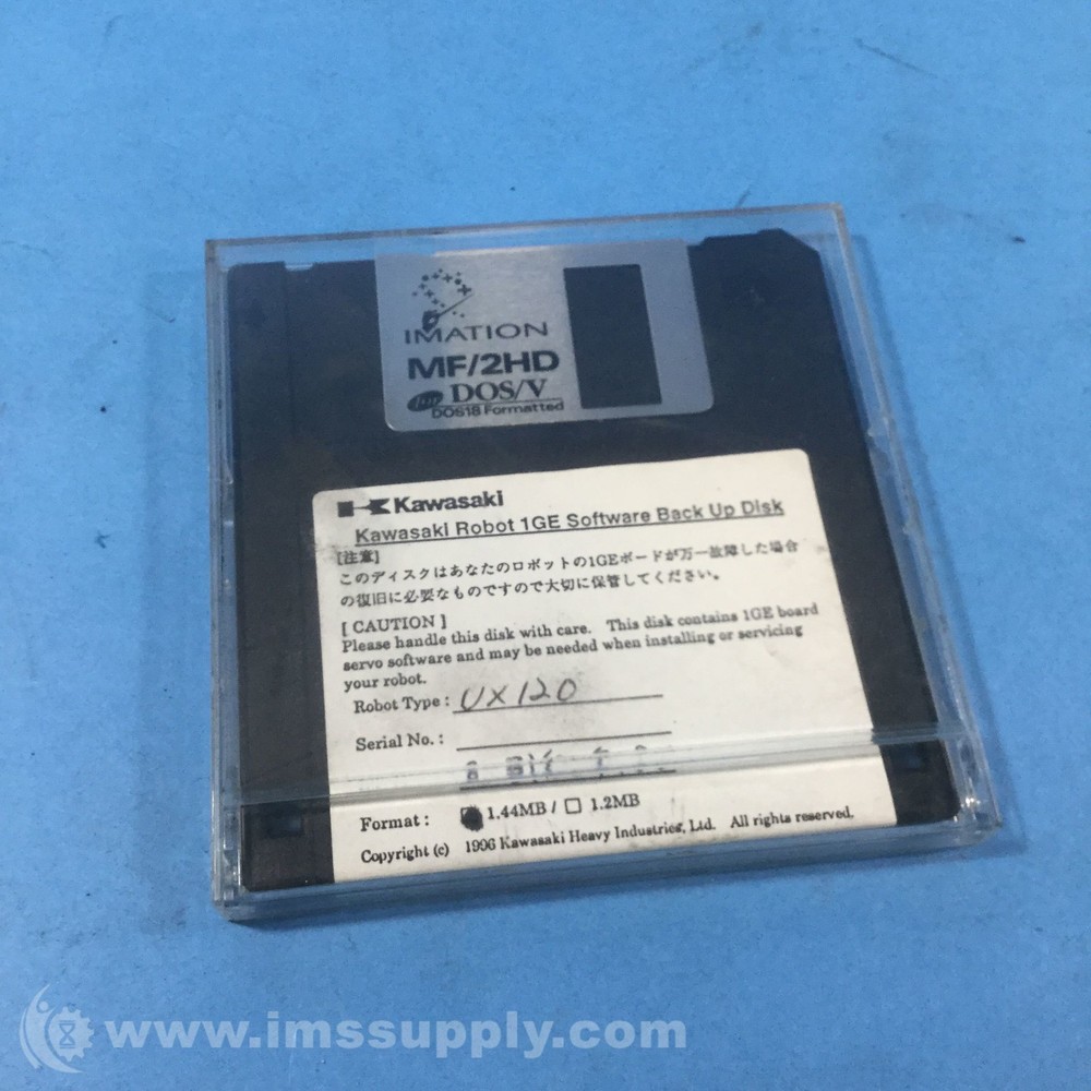 Kawasaki 1GE Software Backup Disk USIP