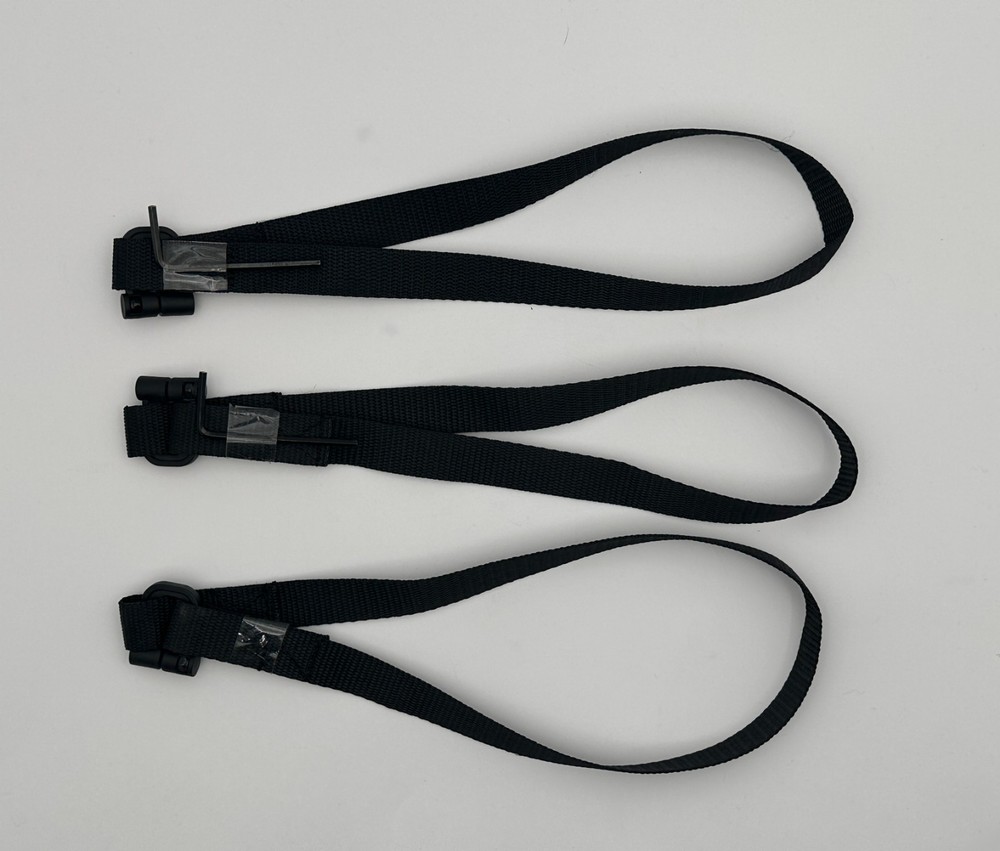 (3) Bowflex 1090 SelectTech Dumbbell Safety Storage Straps - Read Description